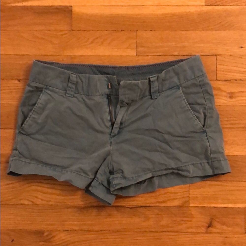 Blue shorts